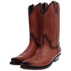 Mayura Boots VINTAGE 1920 Braun Cowboystiefel Rahmengenähte Westernstiefel braun 44 EU