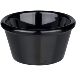 Dipschale Melamin, schwarz - 60ml