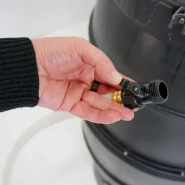 Yerd Regenfass 170 l Schwarz