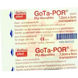Gothaplast Verbandpflasterfabrik GmbH Gota-Por PU Wundfilm sterile Pflaster 7,2 x 5 cm 1 St.