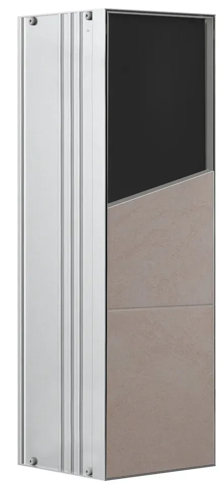 emco Abfallsammler asis plus Unterputz, 150x492 mm,975611014 975611014