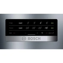Bosch Serie 4 KGN49XIEA Kühl-Gefrierkombination (438 l, 2030 mm hoch, Inox-antifingerprint)