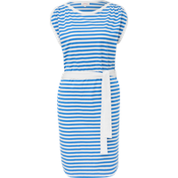 s.Oliver - Kleid aus Modalmix, Damen, blau|weiß, 40
