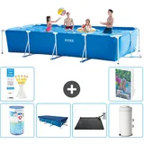 Rechteckiger Frame Pool - 450x220x84 Cm - 7-teilig  S168