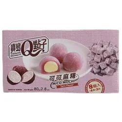 Q-Brand Kakao-Mochi-Taro-Geschmack 80g