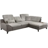 Die PlanBar Ecksofa »MP-IN11010 L-Form«, mit Kopfteilverstellung, optional Bettfunktion und Schubkasten