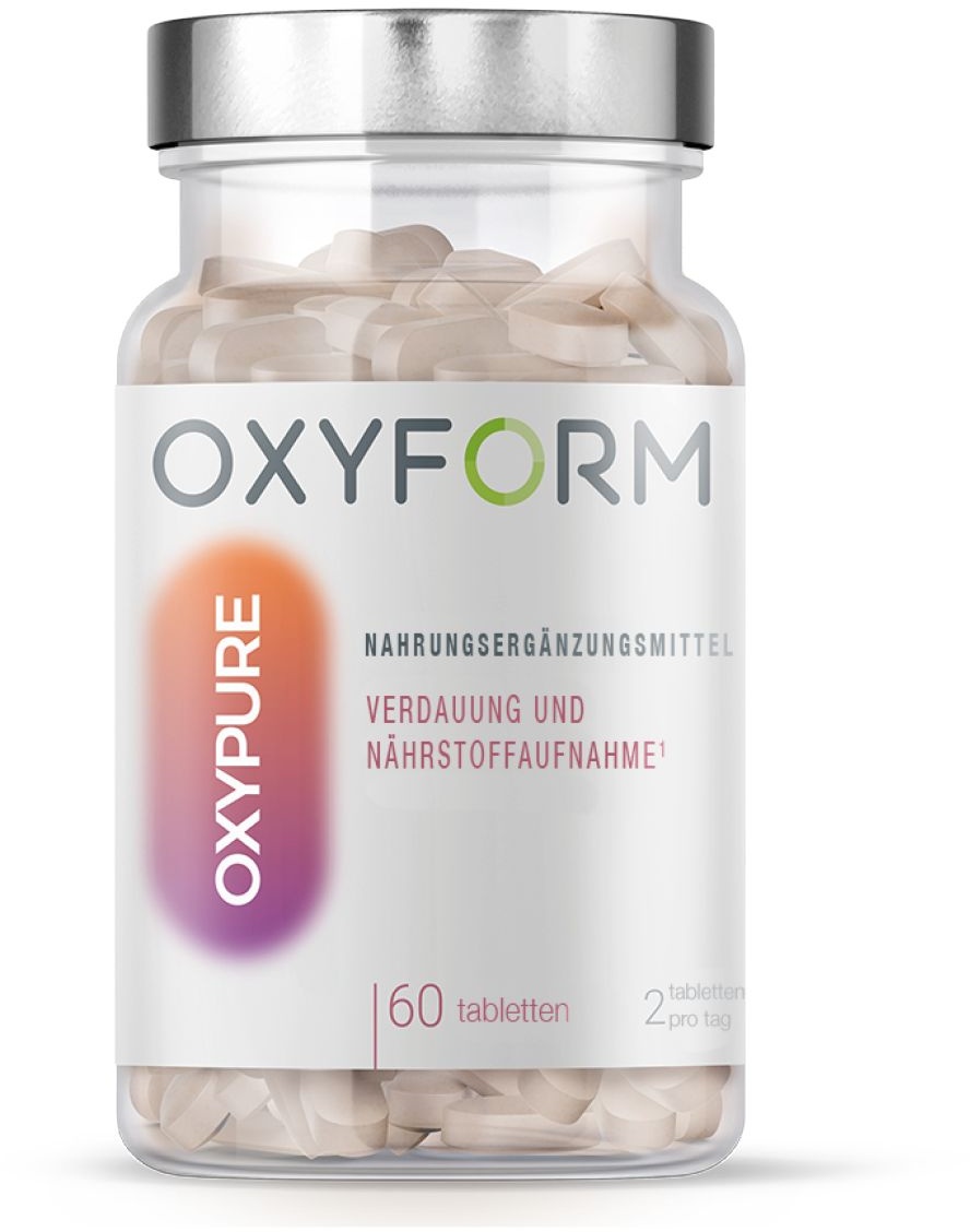 Oxyform Verdauungsfördernd Oxypure Tabletten Kapseln 60 St