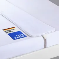 BestLivings Doppelbettbrücke 200x24cm Liebesbrücke, Matratzenkeil aus Schaumstoff auch für