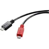 Renkforce USB-Kabel USB 2.0 USB-Micro-B Stecker, USB-Micro-B Stecker 0.30