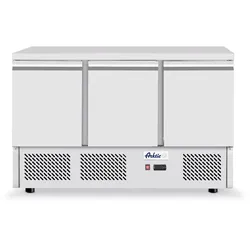 Hendi Kühltisch, dreitürig Kitchen-Line 380L, -2/8 ̊C, 230V/220W, R600a