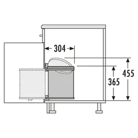 HAILO Mono 15 l Weiß