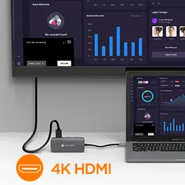 NOVOO USB-C-Hub, 7 in 1, Adapter USB C auf HDMI, 4 K, USB-C-Hub mit Ethernet, 4 x USB, 100 W PD Ladeanschluss, Mulitport Dock USB C Adapter kompatibel mit MacBook Pro MacBook Air