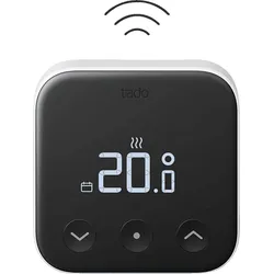 TADO Wireless Temperature Sensor (X) Thermostat, Schwarz/Weiß