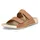 ECCO Cozmo W«, Sommerschuh, Schlappen mit zwei Klettverschlussriemen Gr. 38, braun, - 38/38.5 EU