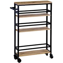 KESPER Nischenwagen, schwarz