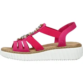 Rieker Riemchensandalen Damen Pink 38