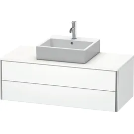 Duravit XSquare Unterschrank, 2 Schubkästen, Weiß Matt