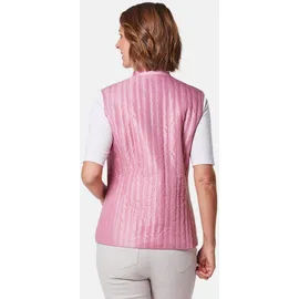 GOLDNER Leichte Steppweste Damen Rosa 48