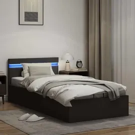 vidaXL Guillermo 90 x 200 cm Schwarz