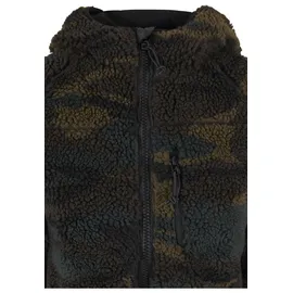 Brandit Textil Teddy Jacke Woodland 5XL
