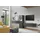 Home Affaire Wohnwand City/Giron, moderne Anbauwand, Komplettset in vielen Farben verfügbar, (Set, 3-St), enthält eine Vitrine & zwei Hängeschränke grau