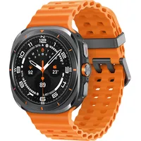 Samsung Galaxy Watch Ultra (2025) LTE 47 mm Titanium Gray Marine Band Orange