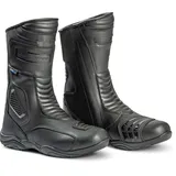 Lindstrands Sport-Touring Motorradstiefel schwarz, Gr. 45