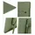 Lafuma Klapptisch 140 x 80 x 72 cm Moss