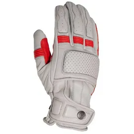 Rusty Stitches Calvin Handschuhe grau-rot L