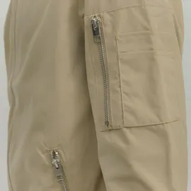 JACK & JONES JJERUSH BOMBER beige 2