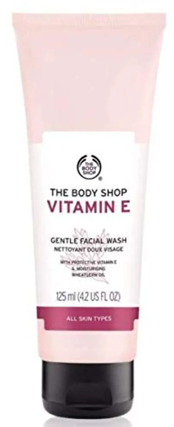 The Body Shop Vitamin E Gentle Facial Wash unisex, Vitamin E Milde Waschcreme 100 ml, 1er Pack (1 x 100 ml)