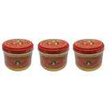 Sweet Georgia 3x Sweet Georgia Brown Hair Dressing Pomade RED / ROT 114g (insgesamt - 342g)