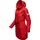 Navahoo Funktionsmantel »Regenjacke Deike rot