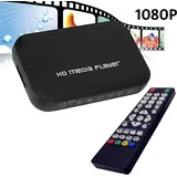 bolwins A28C USB SD MMC HDMI VGA AV YPbPr Multi TV Media Player + IR Fernbedienung 1080p