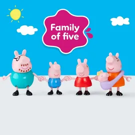 Hasbro Peppa Pigpa Pig Peppa Pigpas Fünfköpfige Familie