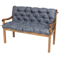 TexDeko Bankauflage 100 x 50 x 50 cm grau 1 St.