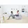 BESTWAY Glitter Dream Air Aufblasbares Sofa - Clear / Glitter - +6 Jahre
