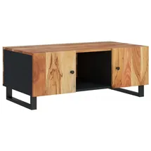 vidaXL Couchtisch 100x54x40 cm Massivholz Akazie & Holzwerkstoff