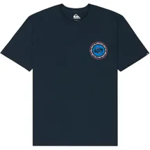 QUIKSILVER Herren T-Shirt blau Baumwolle, blau, Frühjahr/Sommer 2026