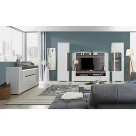 Sconto Couchtisch La Vita ¦ weiß ¦ Maße (cm): B: 67 H: 48 T: 67.0