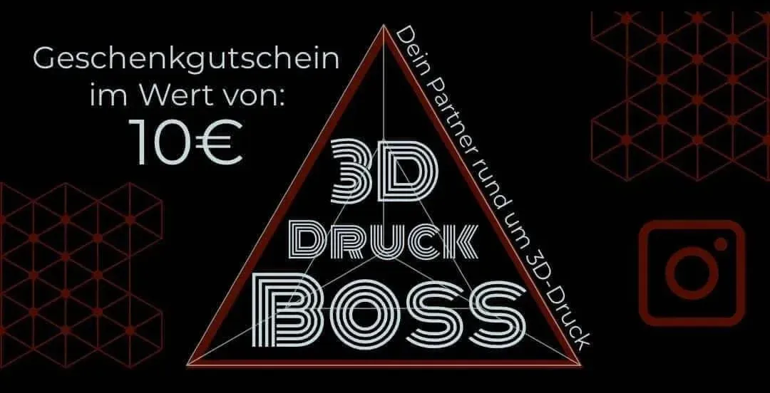 Geschenkgutscheine für 3D Druck & Mehr - 10€