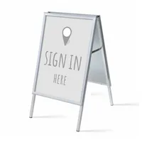Showdown Displays Standregal A1 - Komplett -Set - Sign