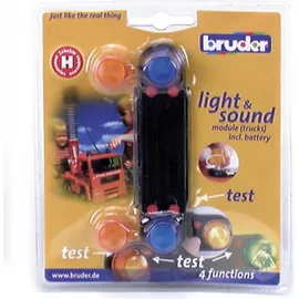 Bruder Licht und Sound-Modul für LKW (02801)