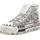 nan-ku Damen Plateau Sneaker Weiß 40