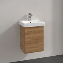 Villeroy & Boch Waschtischunterschrank 1 Tür 40 x 52 x 36,3 cm Braun