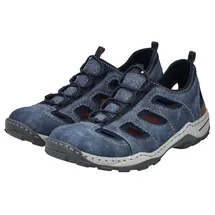 Rieker Loafer Herren Blau 47