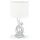 Relaxdays Tischlampe Silber