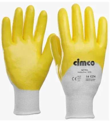 Cimco Arbeitsschutzhandschuhe Nitril, Größe:8/M