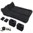 Lescars Aufblasbares XXL-Autobett 180 x 135 cm, mit 12-Volt-Luftpumpe & Tasche