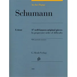 G. Henle Verlag Schumann, Robert - At the Piano - 17 well-known original pieces Besetzung: Klavier zu zwei Händen. (G. Henle Urtext-Ausgabe)